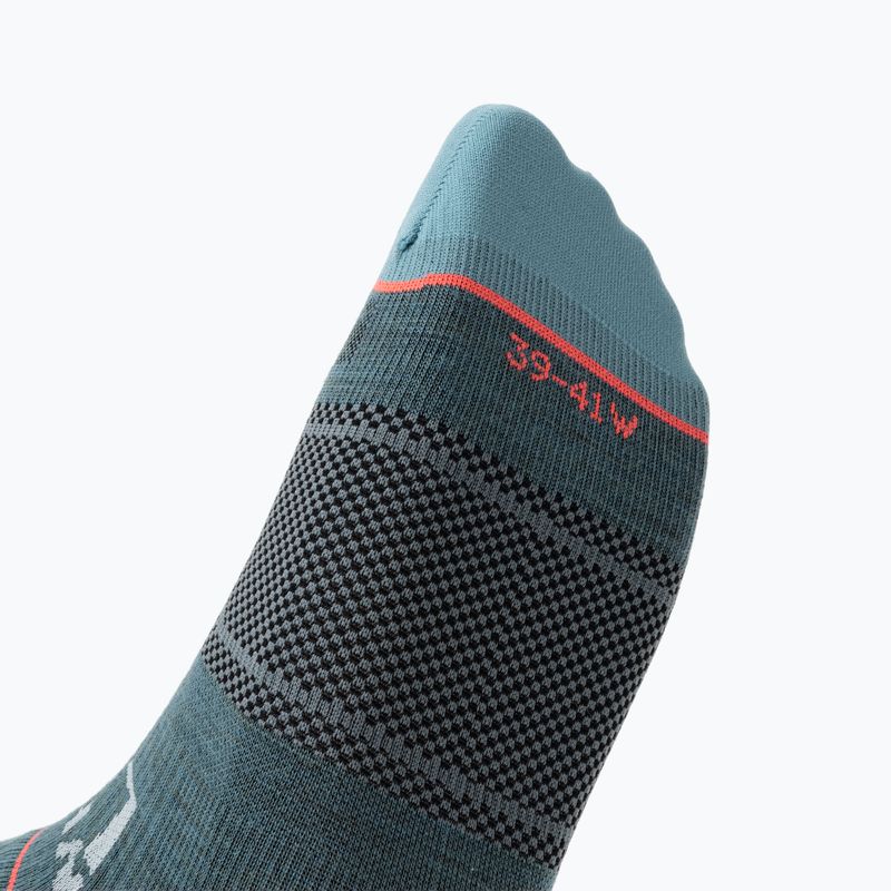 Calze da trekking da donna ORTOVOX Alpine Light Low grigio artico 3