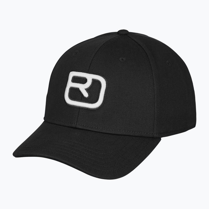 Cappello da baseball Ortovox Logo Flex nero raven