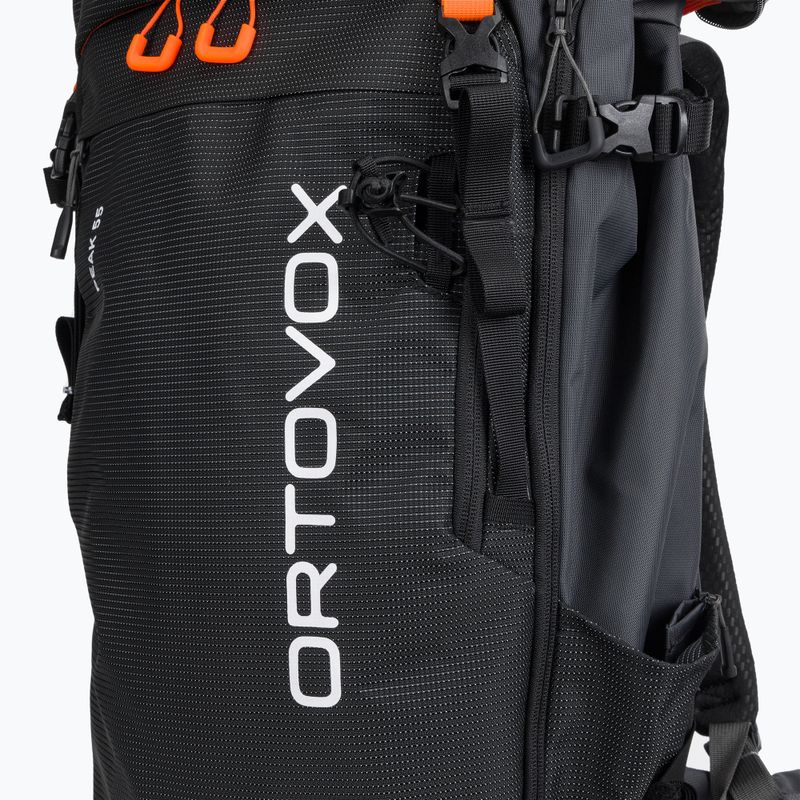 Zaino da trekking ORTOVOX Peak 55 l nero raven 6