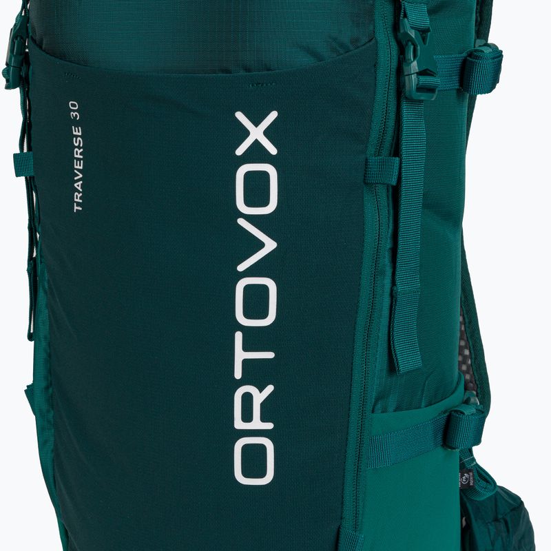 ORTOVOX Traverse 30 l zaino da trekking verde pacifico 6