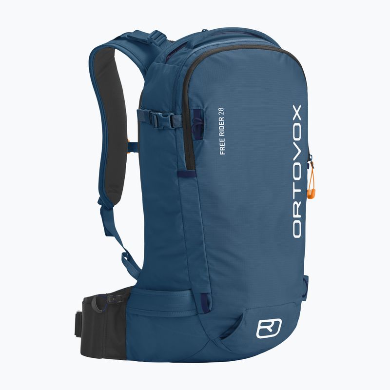 ORTOVOX Free Rider 28 l zaino da sci blu petrolio