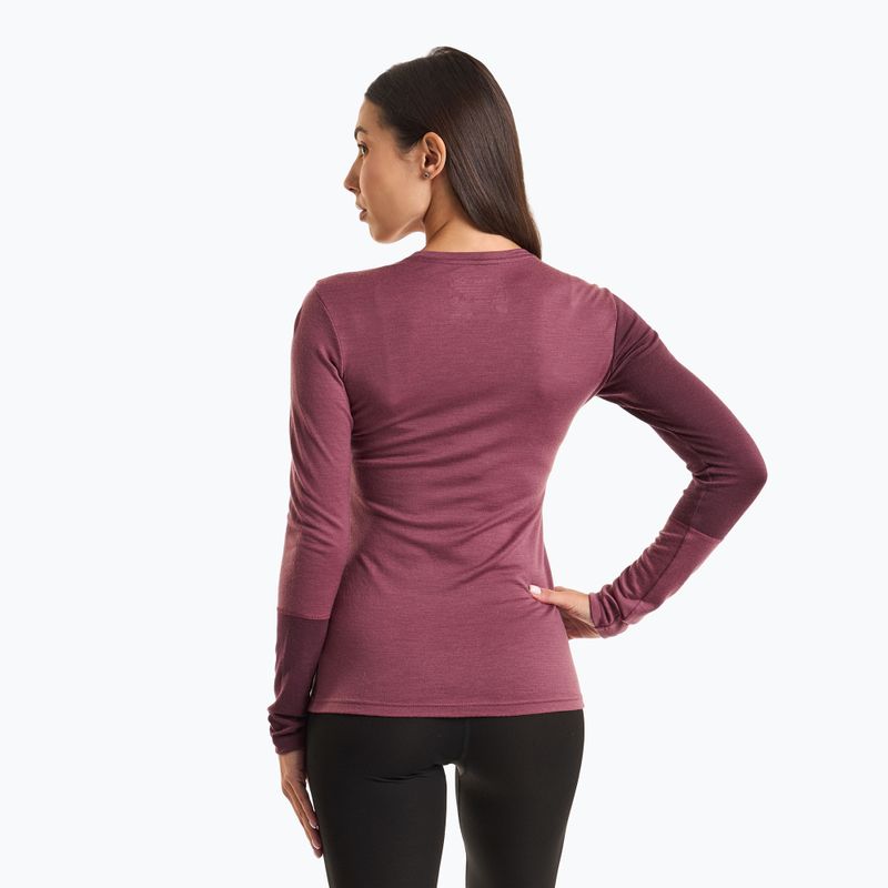 Maglia termica da donna ORTOVOX 185 Rock'N'Wool mountain rose 2