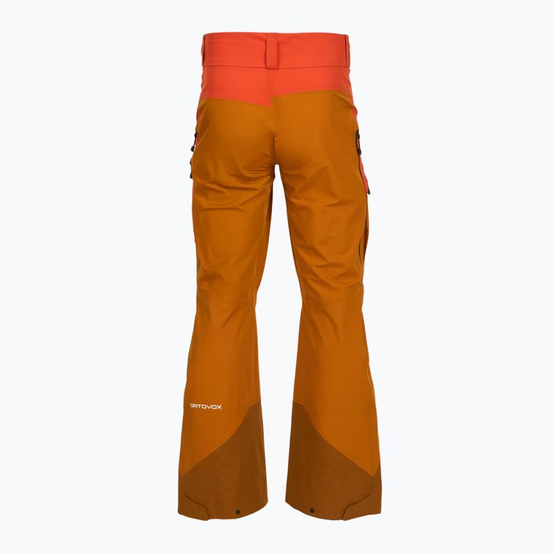 Pantaloni da paracadutismo da uomo ORTOVOX 3L Ravine Shell sly fox 2