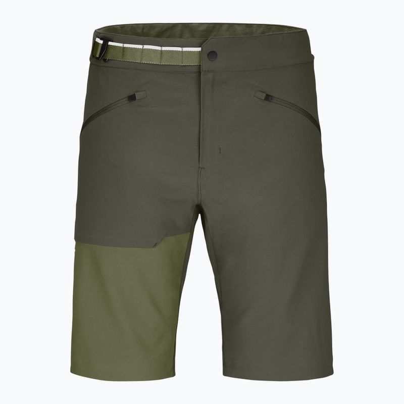 Pantaloncini da uomo ORTOVOX Brenta scuro erbe selvatiche