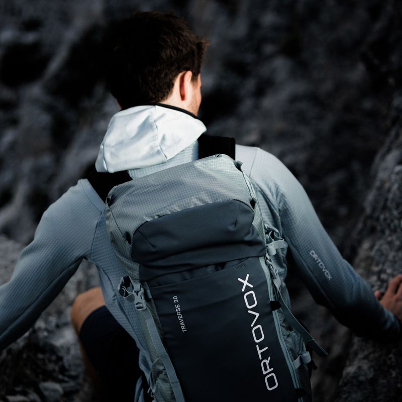 Zaino ORTOVOX Traverse 30 l glacier grey 7