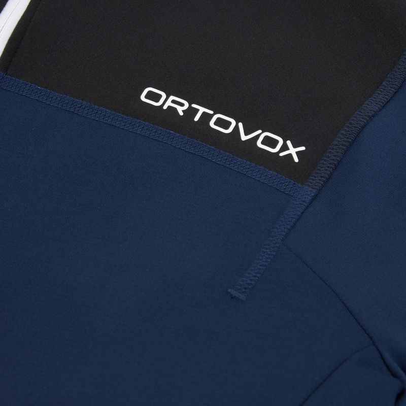 Felpa da uomo ORTOVOX Fleece Light deep ocean 3