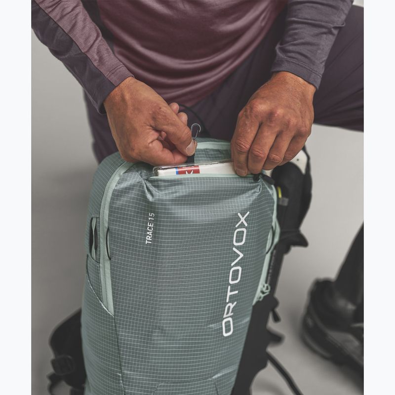 Zaino ORTOVOX Trace 15 l green acid 6