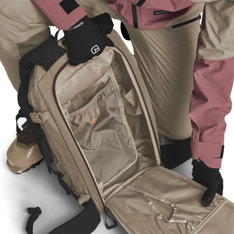 Zaino da scialpinismo da donna ORTOVOX Switchback 25 l S dark linen 8
