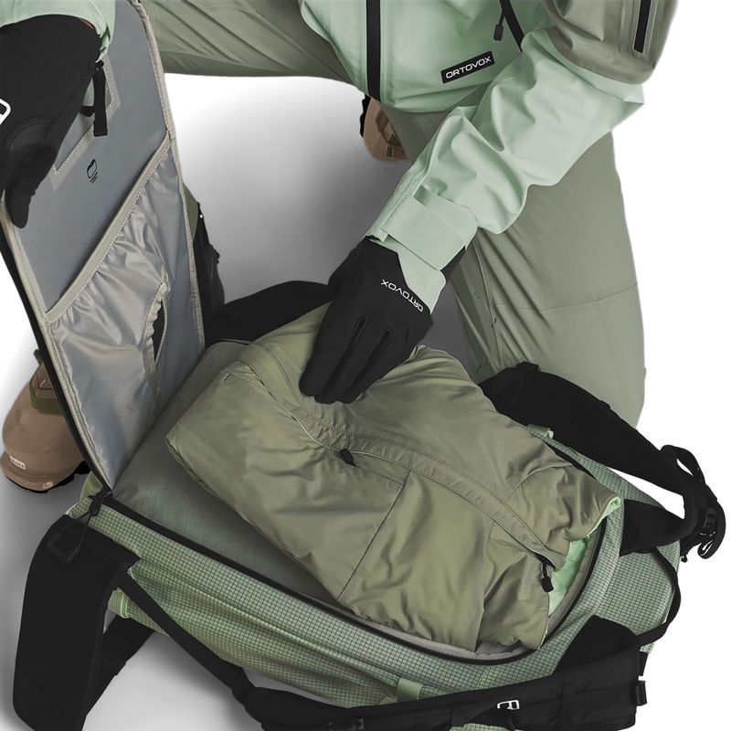 Zaino da scialpinismo ORTOVOX Switchback 30 l S green acid 9