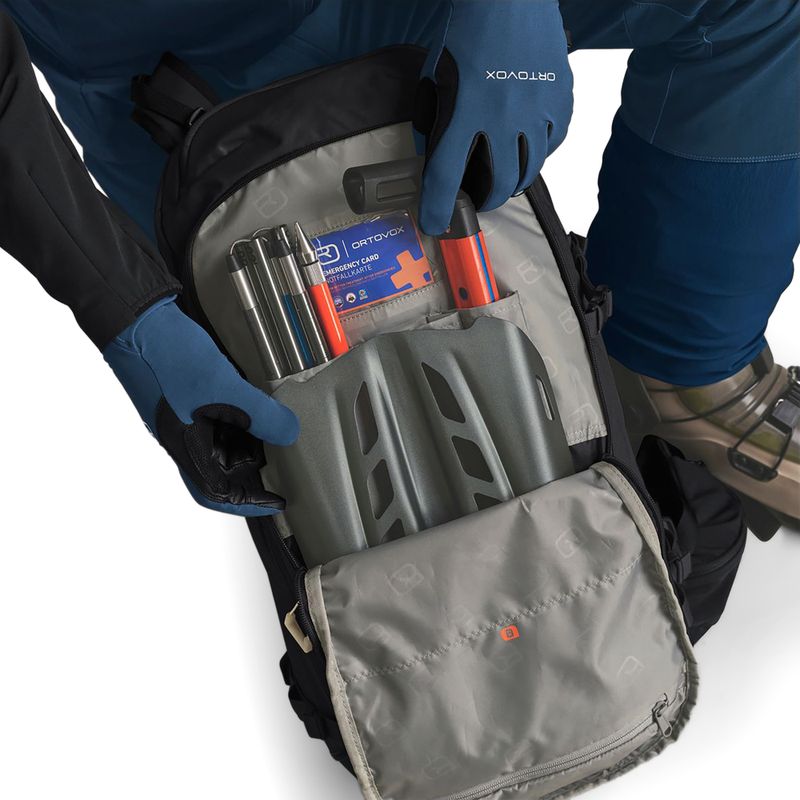 Zaino da scialpinismo ORTOVOX Venet Tour 30 l black raven 10