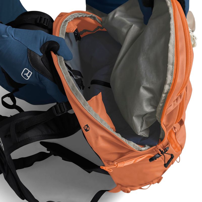 Zaino da scialpinismo ORTOVOX Venet Tour 30 l faded tangerine 8
