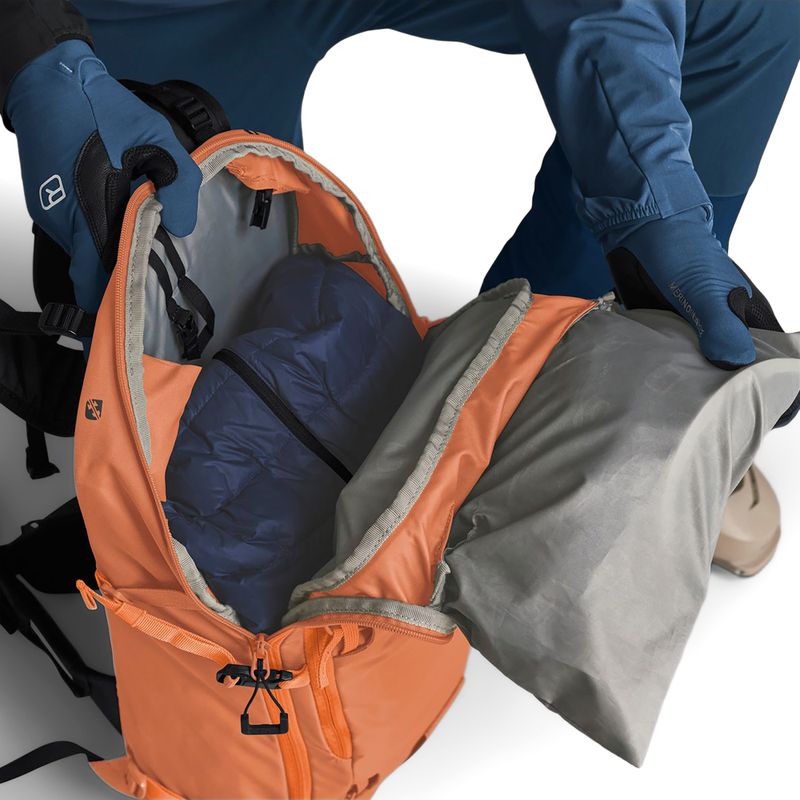 Zaino da scialpinismo ORTOVOX Venet Tour 30 l faded tangerine 11
