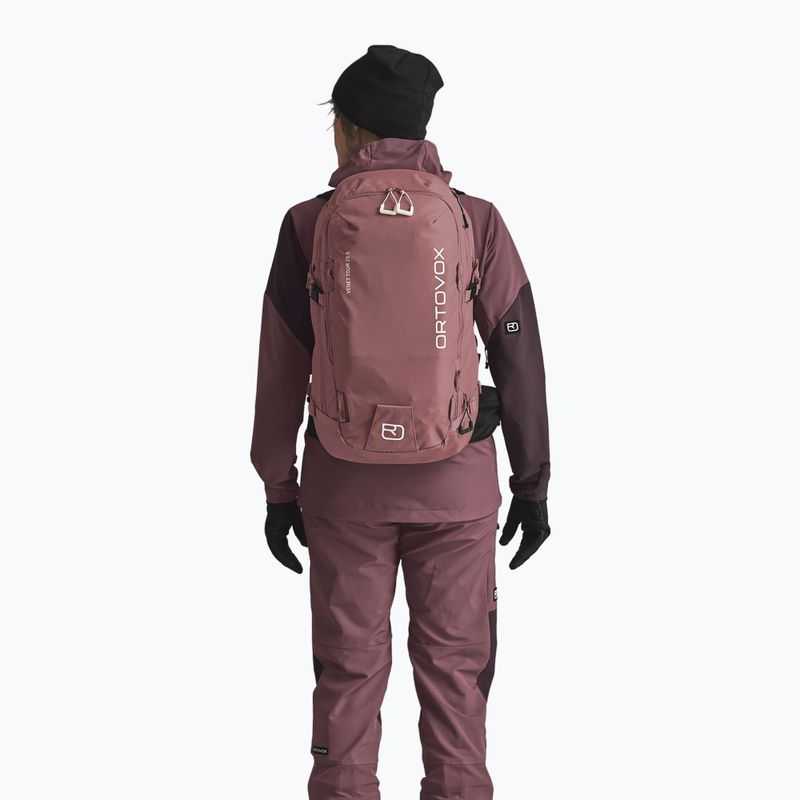 Zaino da scialpinismo ORTOVOX Venet Tour 28 l dusk rose 3