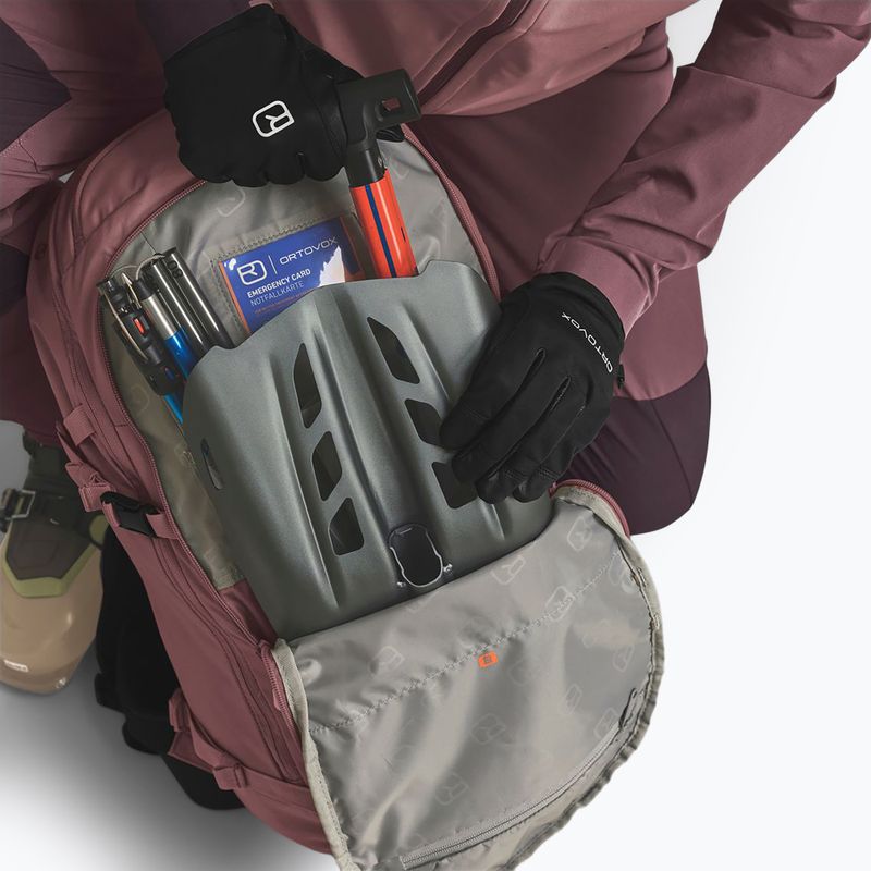 Zaino da scialpinismo ORTOVOX Venet Tour 28 l dusk rose 12