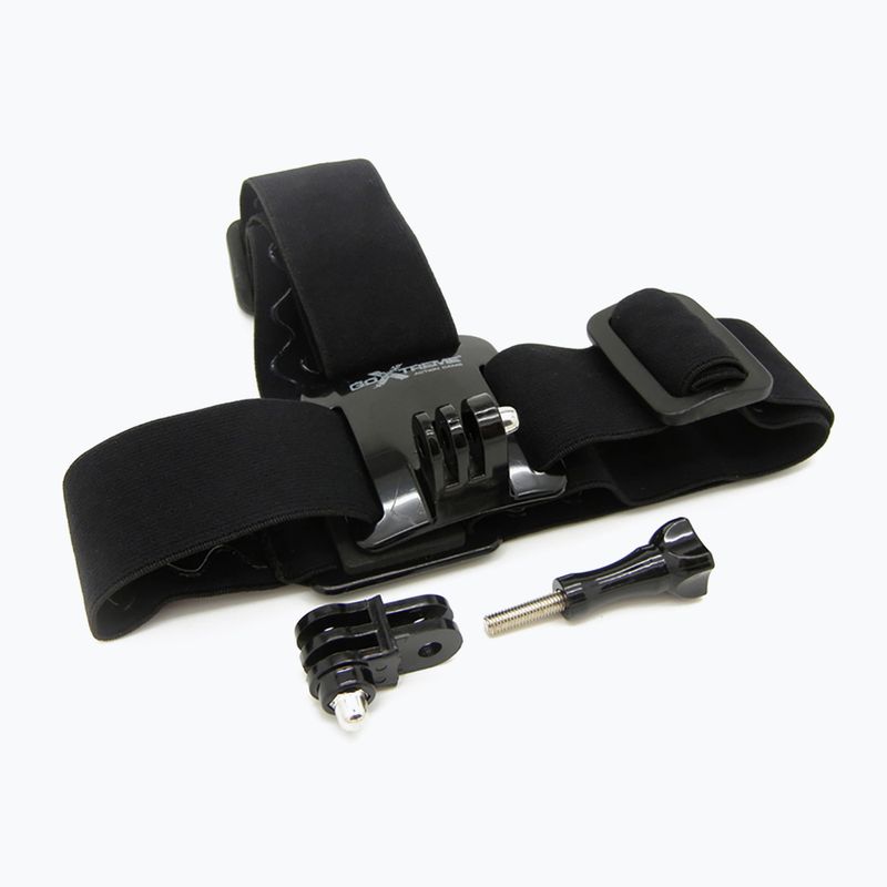 GoXtreme Supporto per telecamera con staffa per la testa nero 55235 2