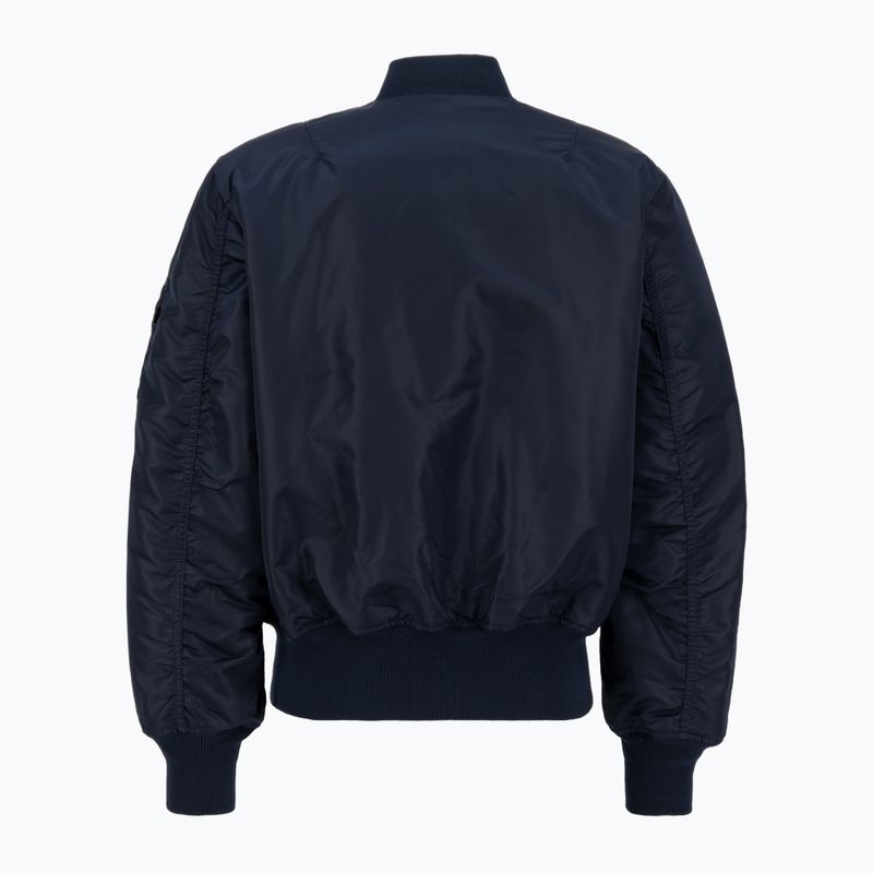 Giacca da uomo Alpha Industries MA-1 Heritage Bomber rep.blue 2