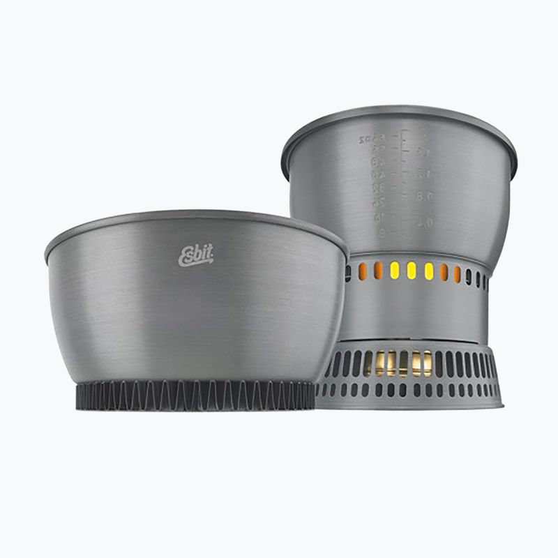 Esbit Cookset con bruciatore ad alcool 2350ml alluminio 2