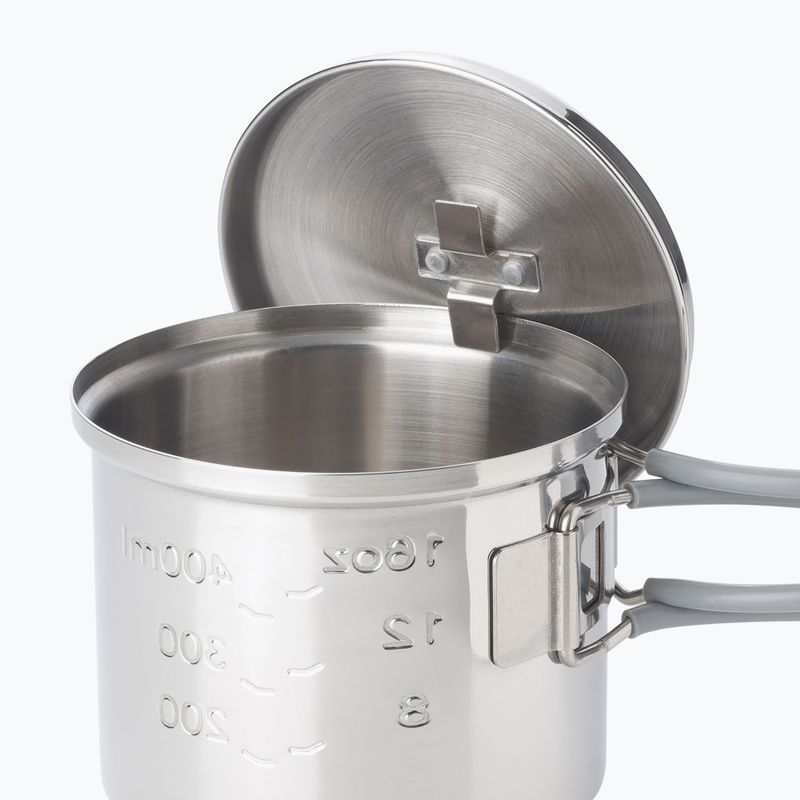 Esbit Pentola turistica in acciaio inox 625 ml acciaio inox 3
