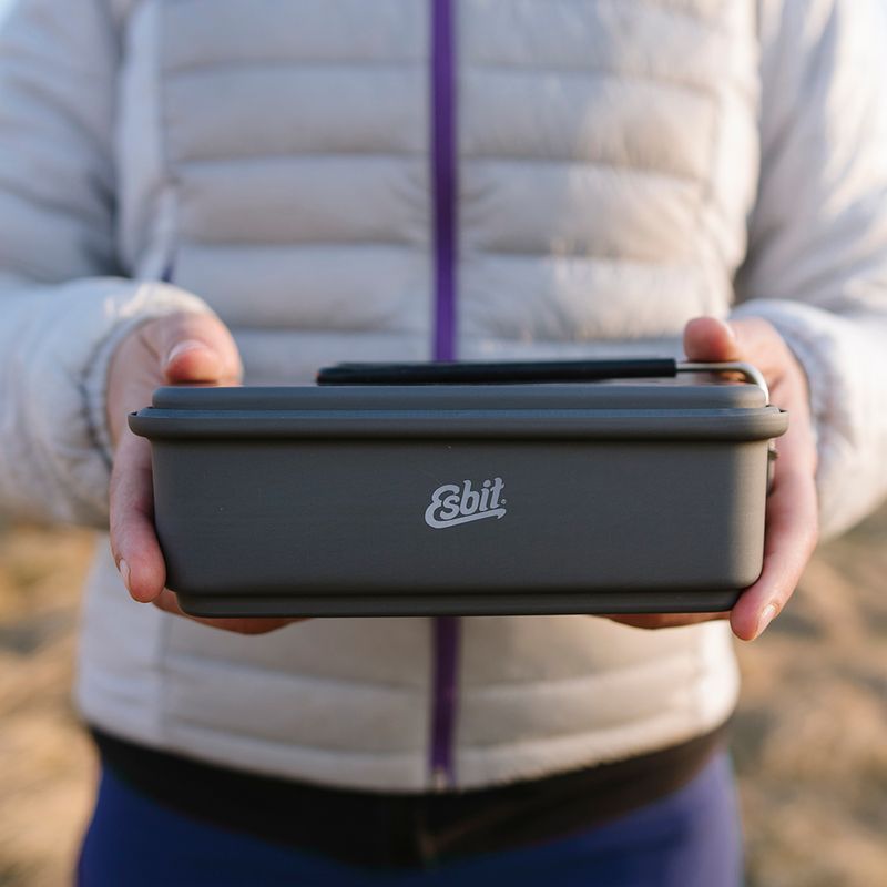 Esbit Batteria di cottura a combustibile solido per combustibile solido 14G e 27G 1100 ml in alluminio 3