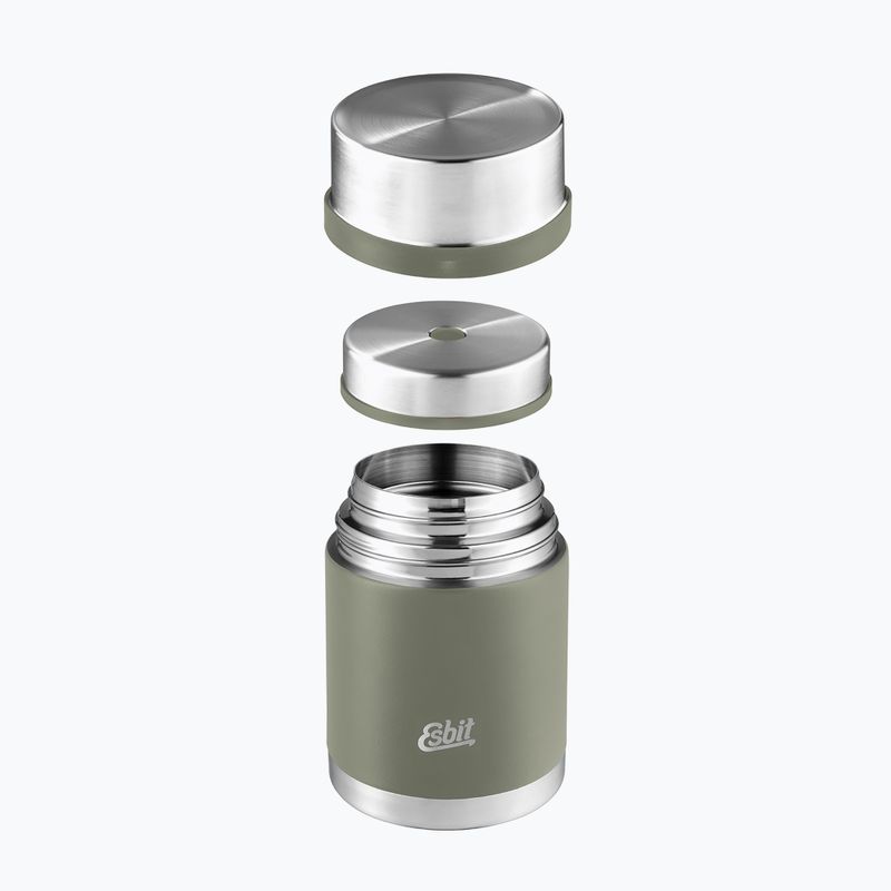 Esbit Sculptor Termos per alimenti in acciaio inox 500 ml grigio pietra 4