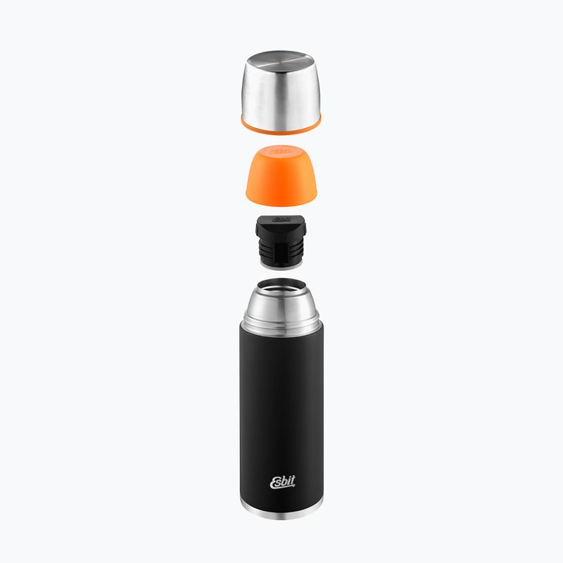 Thermos Esbit Stainless Steel Vacuum Flask 1000 ml acciaio/nero 2