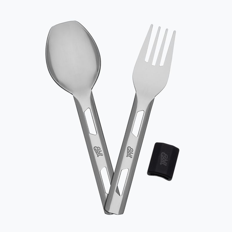 Thermos per alimenti con posate Esbit Stainless Steel Food Jug 750 ml black 9