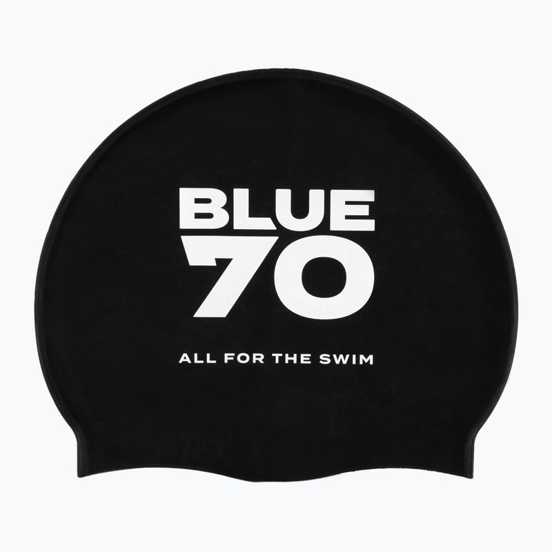 BlueSeventy Cuffia da bagno in silicone nero