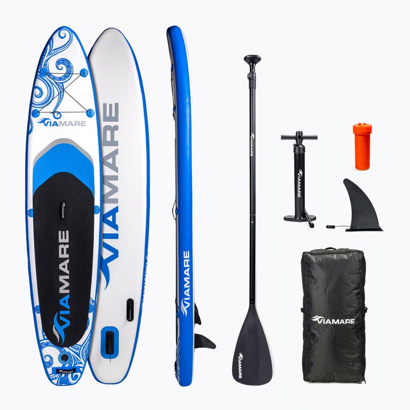 Tavola da SUP Viamare 330 S blu piovra