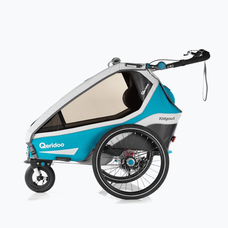 Qeridoo Kidgoo 1 Sport rimorchio per bicicletta a benzina 2