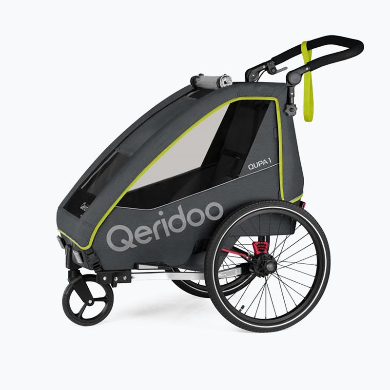 Rimorchio per bici Qeridoo Qupa 1 lime