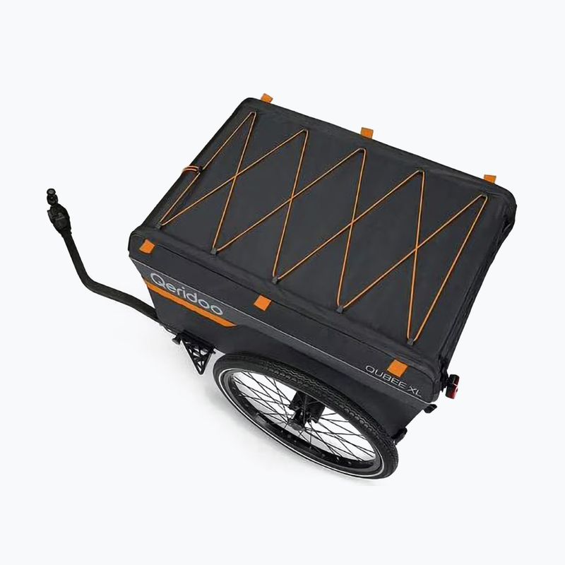 Rimorchio per biciclette Qeridoo Qubee XL grigio 4