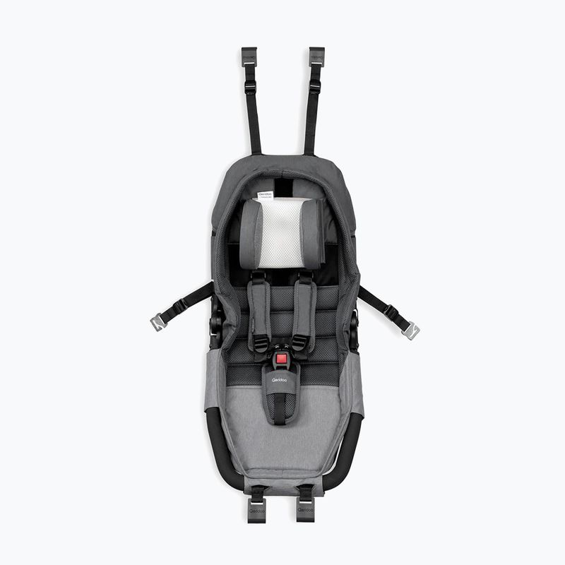 Seggiolino per rimorchio Qeridoo Baby Hammock LTD grey 2