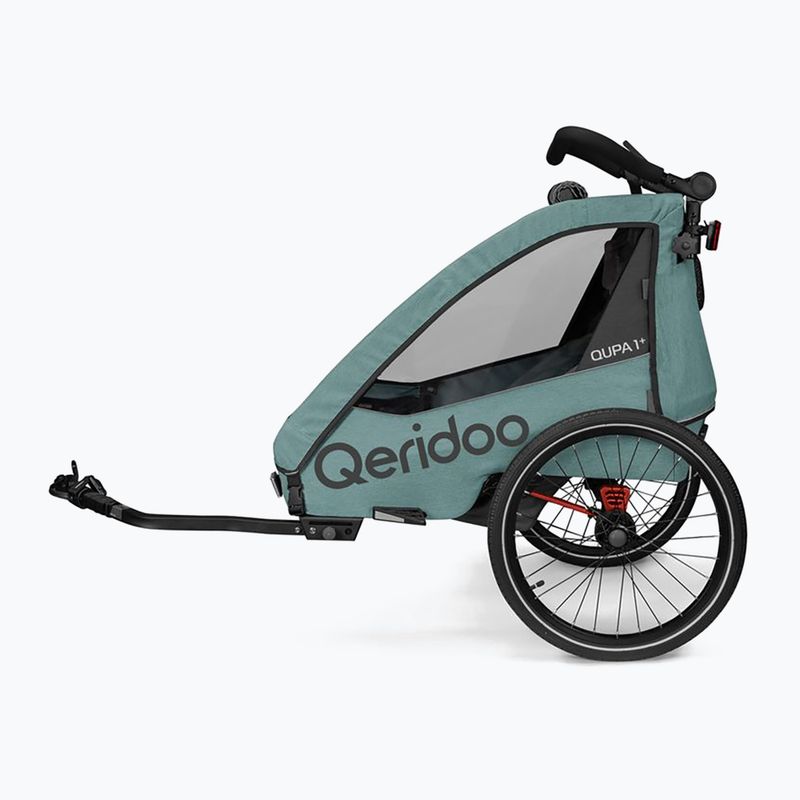 Carrello per bicicletta Qeridoo Qupa 1 mineral blue 4