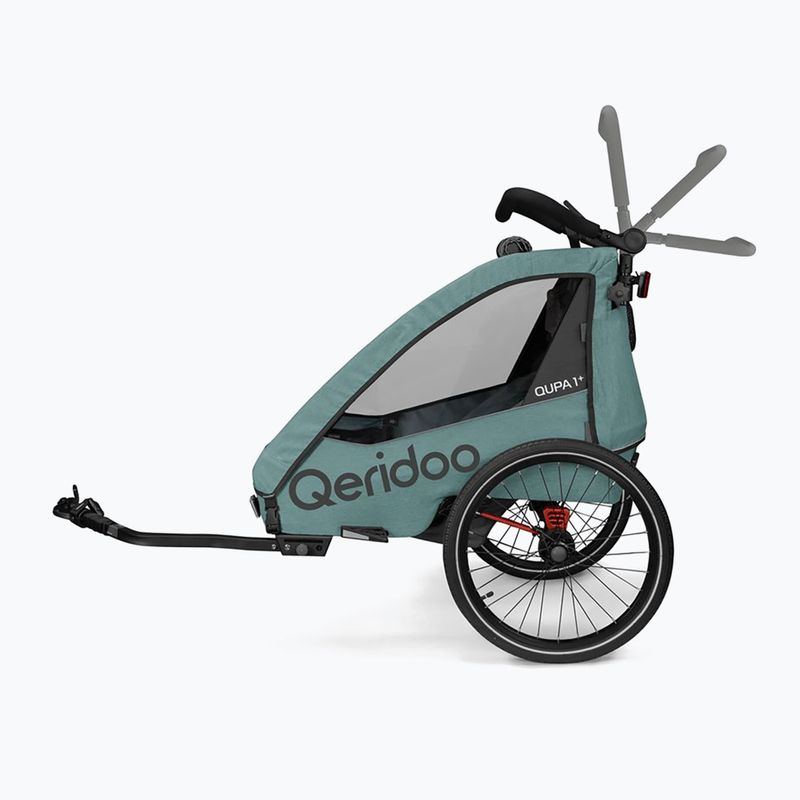 Carrello per bicicletta Qeridoo Qupa 1 mineral blue 5