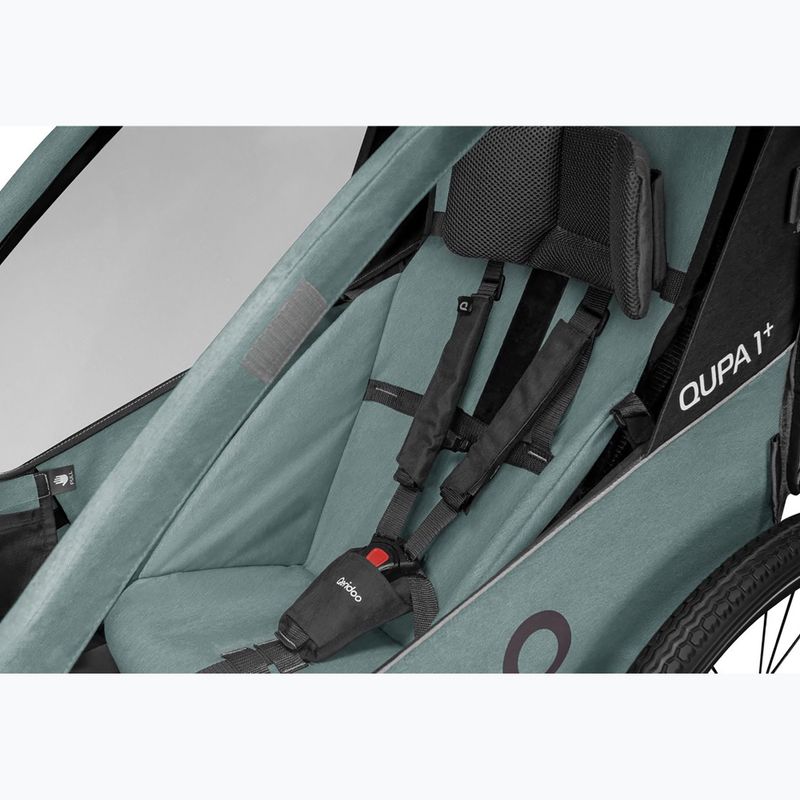 Carrello per bicicletta Qeridoo Qupa 1 mineral blue 8