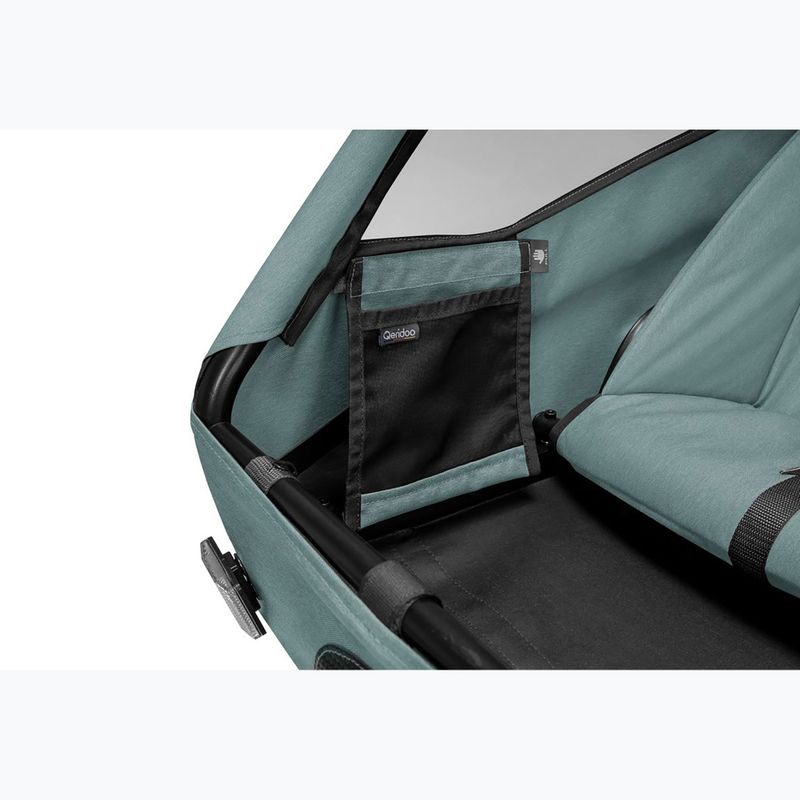 Carrello per bicicletta Qeridoo Qupa 1 mineral blue 9
