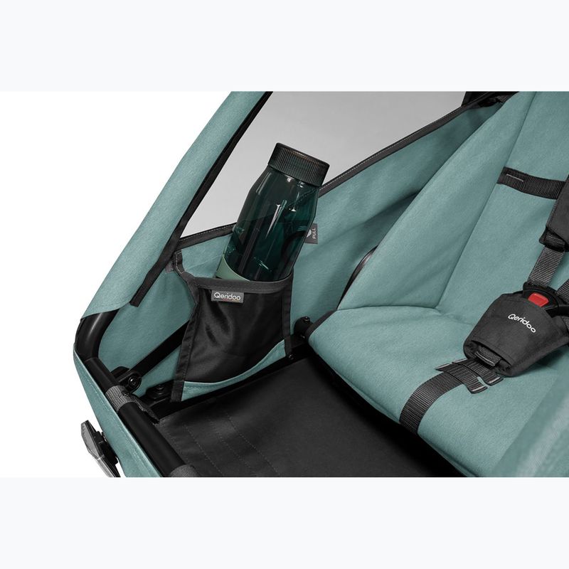 Carrello per bicicletta Qeridoo Qupa 1 mineral blue 11