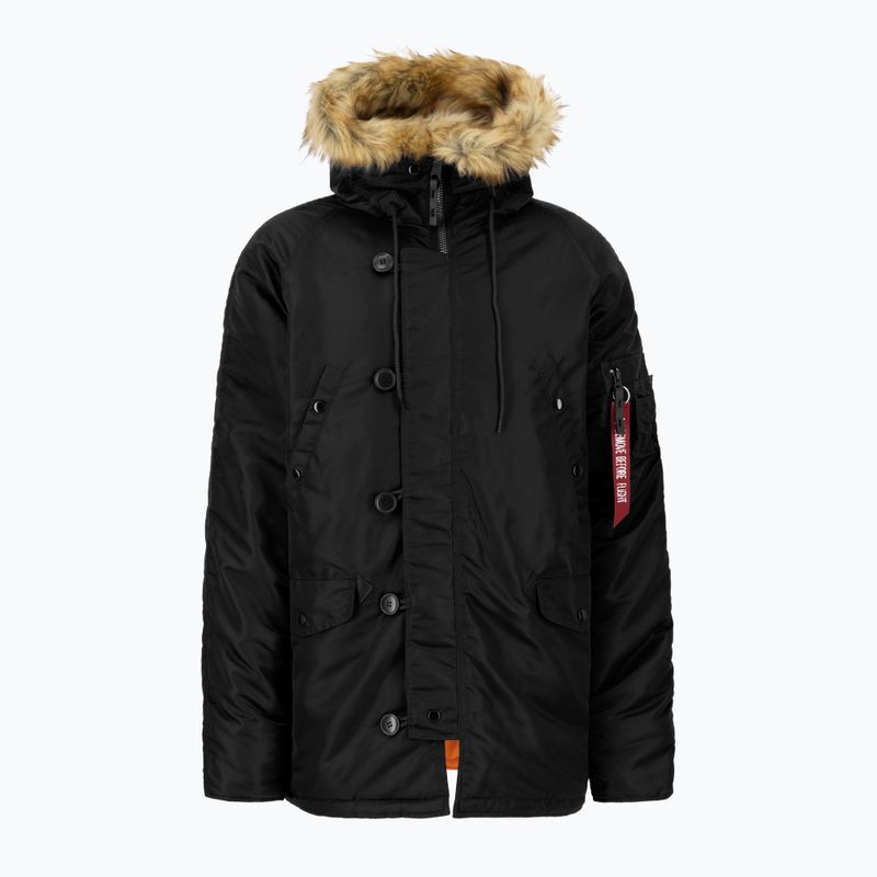 Giacca Alpha Industries da uomo N-3B VF nero