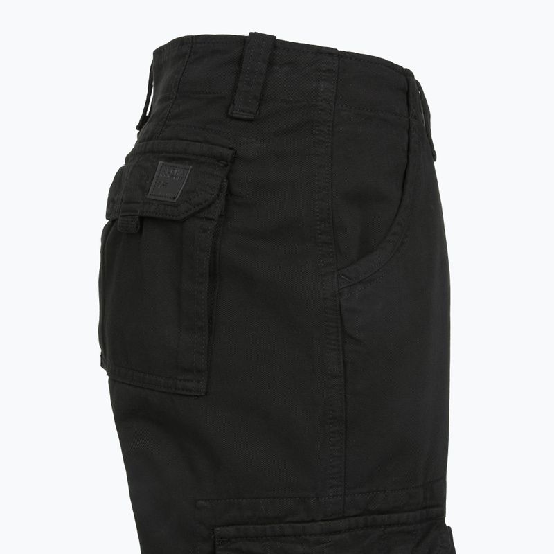 Pantaloni Alpha Industries da uomo Jet black 3