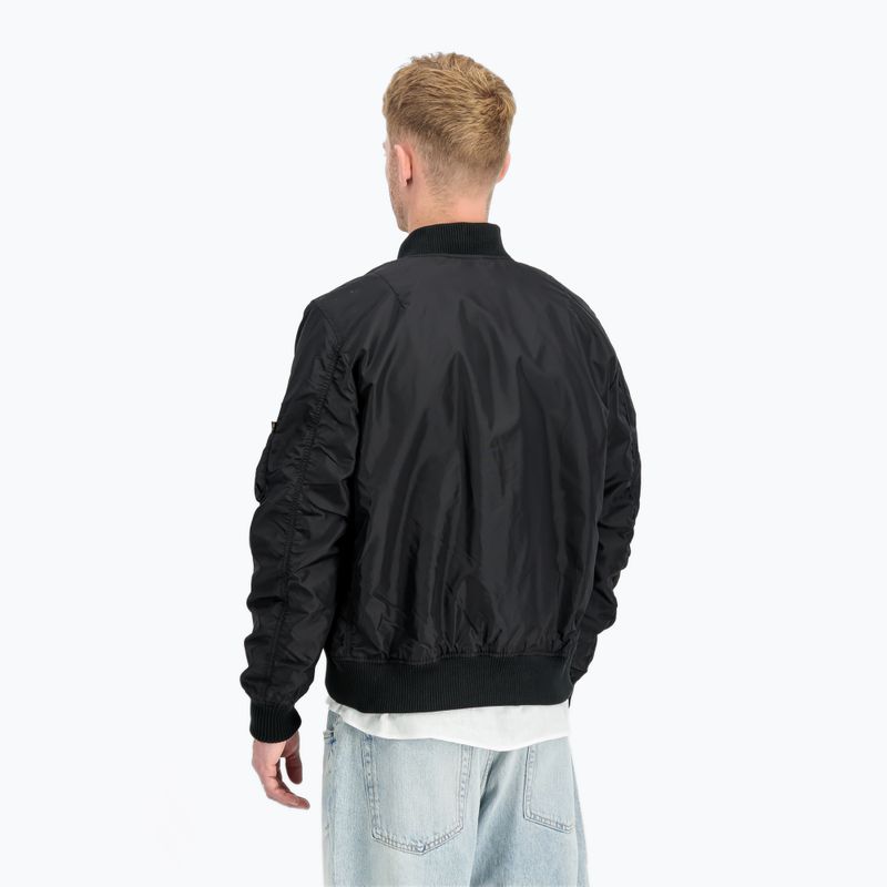 Alpha Industries giacca da uomo MA-1 TT Two Tone Bomber nero 3
