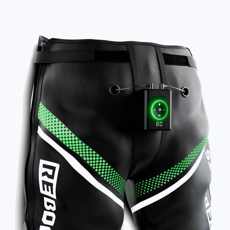 Pantaloni per la rigenerazione REBOOTS Go X Lite black/white/green 9