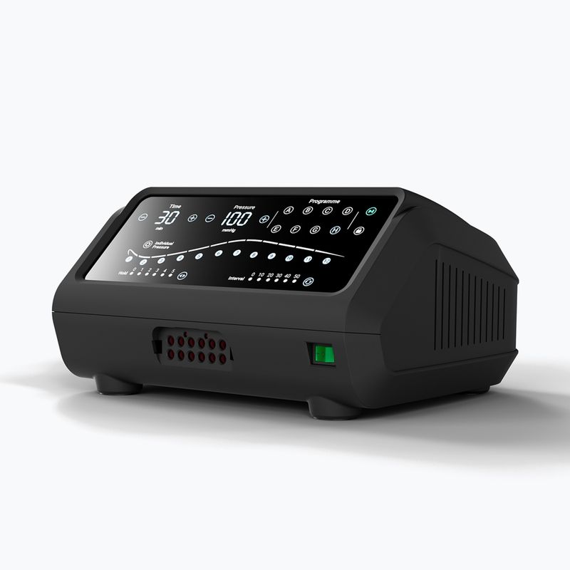 Gambali per il drenaggio linfatico REBOOTS One Pro Recovery Pants 2.0 2025 Edition black/white/green 2