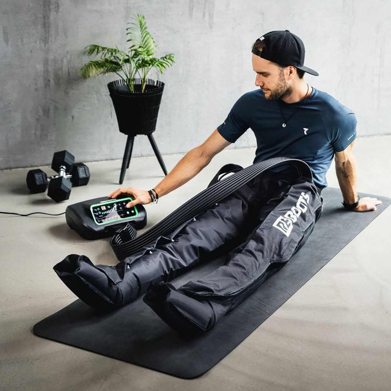 Gambali per il drenaggio linfatico REBOOTS One black/white/green 3