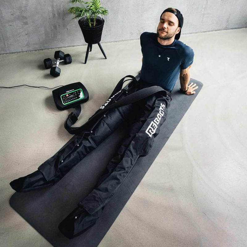 Gambali per il drenaggio linfatico REBOOTS One black/white/green 4