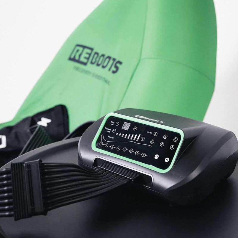 Gambali per il drenaggio linfatico REBOOTS One black/white/green 7