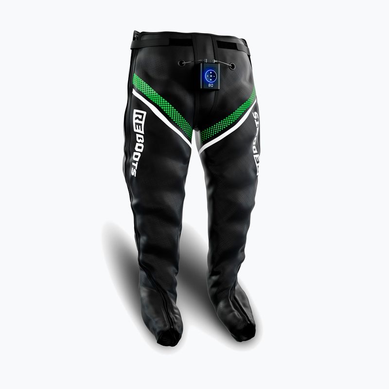 Pantaloni per la rigenerazione REBOOTS Go X Straight Cut black/white/green 8