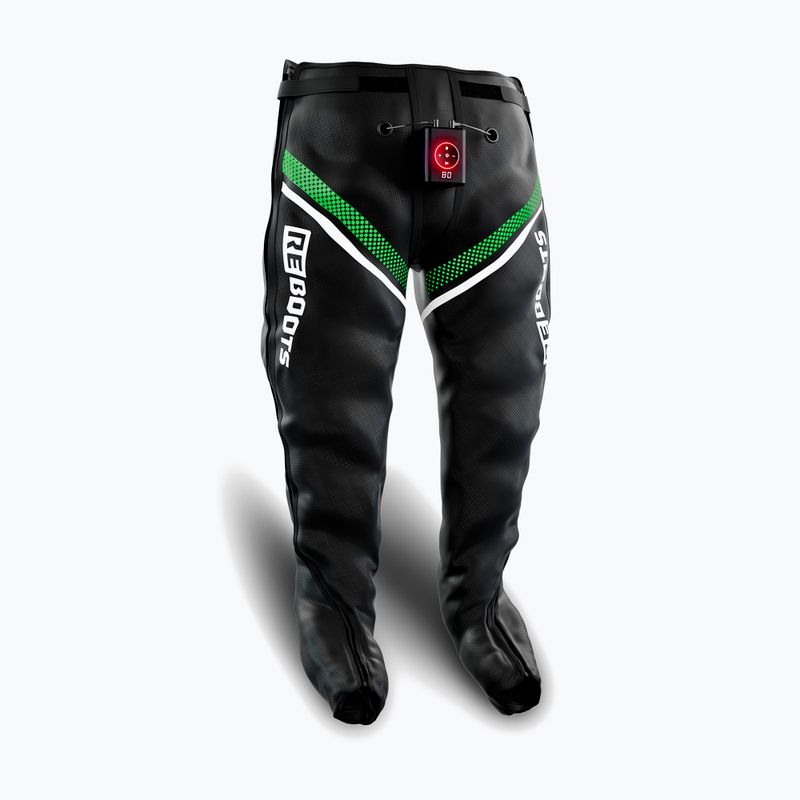 Pantaloni per la rigenerazione REBOOTS Go X Straight Cut black/white/green 9