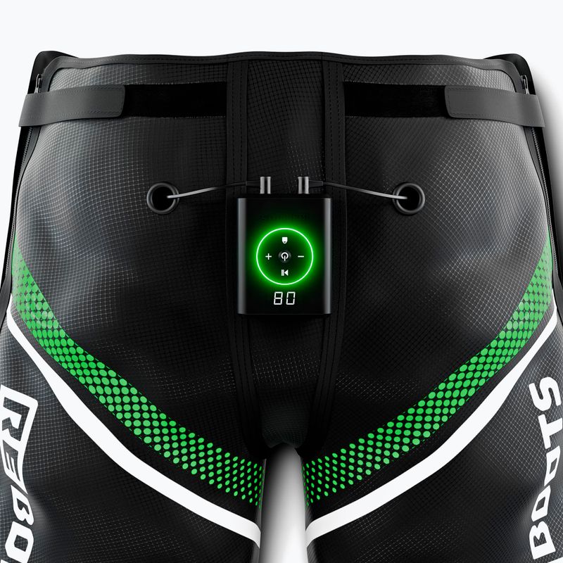 Pantaloni per la rigenerazione REBOOTS Go X Straight Cut black/white/green 11