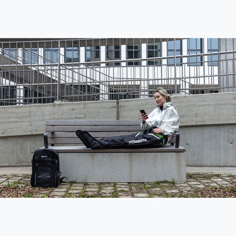 Pantaloni per la rigenerazione REBOOTS Go X Straight Cut black/white/green 13