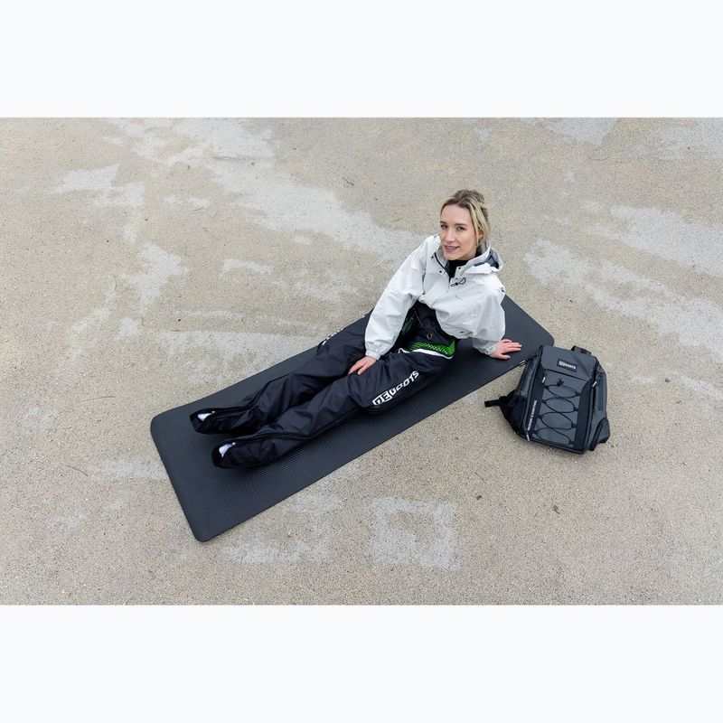 Pantaloni per la rigenerazione REBOOTS Go X Straight Cut black/white/green 16